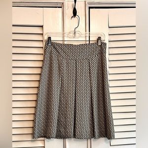 Banana Republic silk pleated skirt.